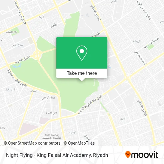 Night Flying - King Faisal Air Academy map
