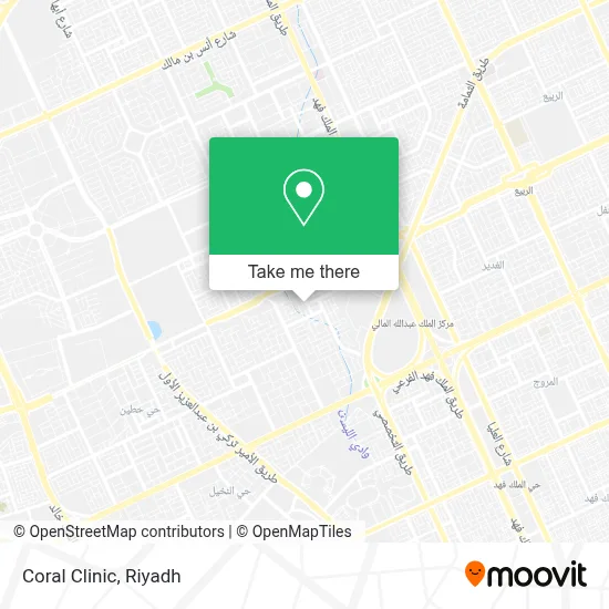 Coral Clinic map