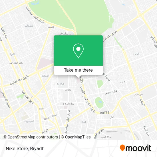 Nike Store map