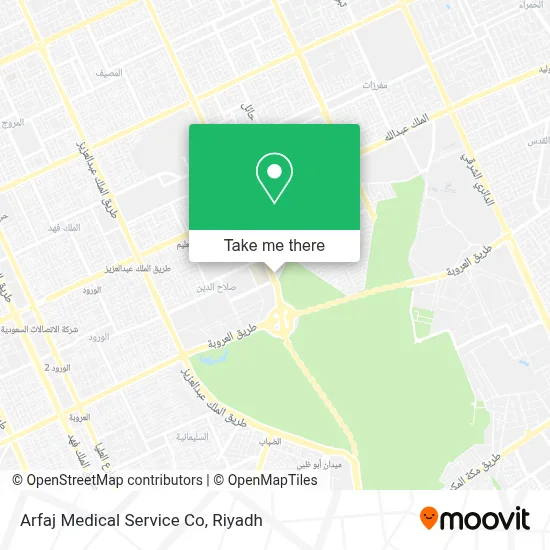 Arfaj Medical Service Co map