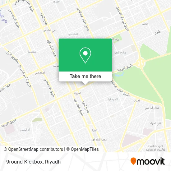 9round Kickbox map