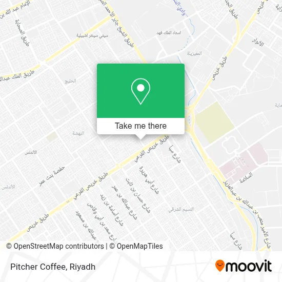 Pitcher Coffee map