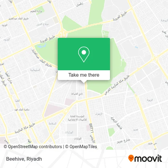 Beehive map