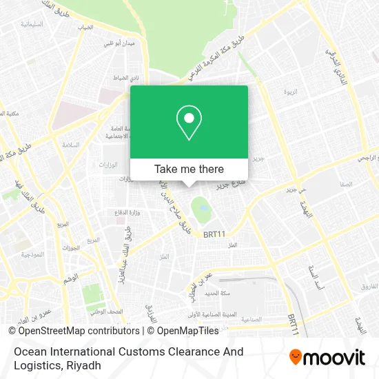 Ocean International Customs Clearance And Logistics map