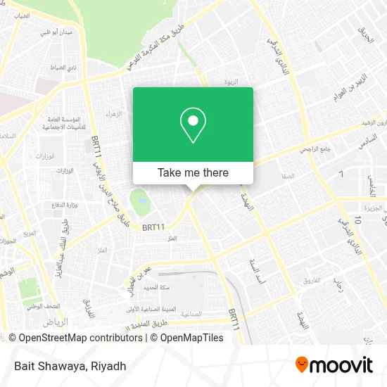 Bait Shawaya map