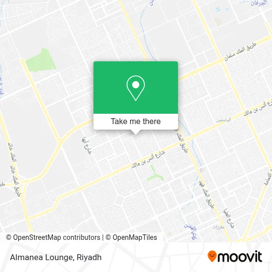 Almanea Lounge map