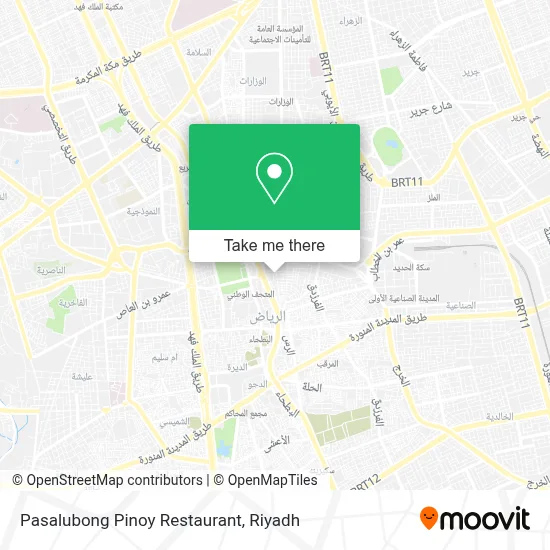 Pasalubong Pinoy Restaurant map