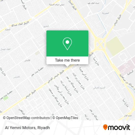 Al Yemni Motors map