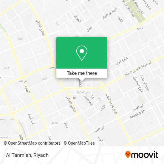 Al Tanmiah map