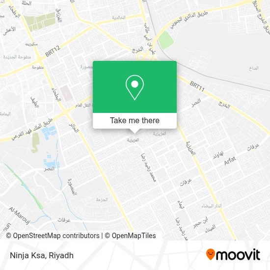 Ninja Ksa map
