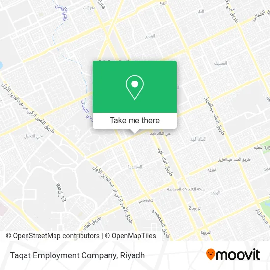 Taqat Employment Company map