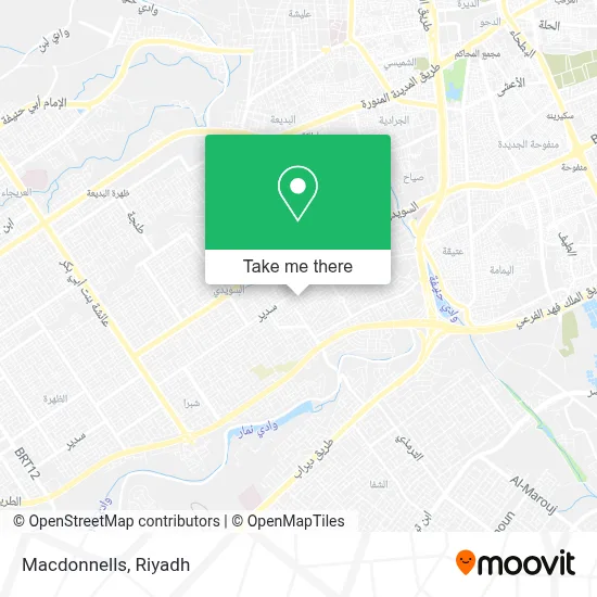 Macdonnells map