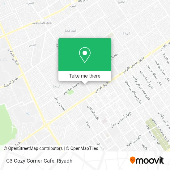 C3 Cozy Corner Cafe map