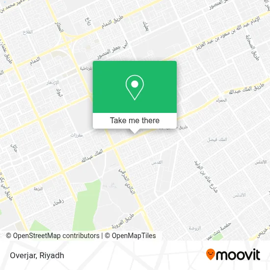 Overjar map