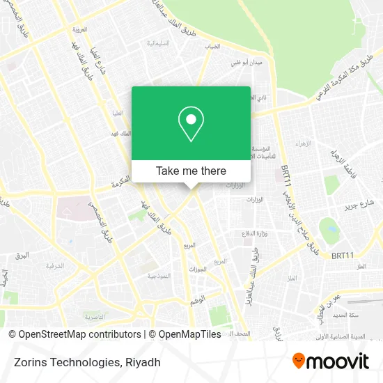 Zorins Technologies map