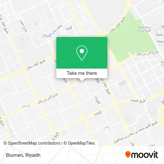 Biumen map