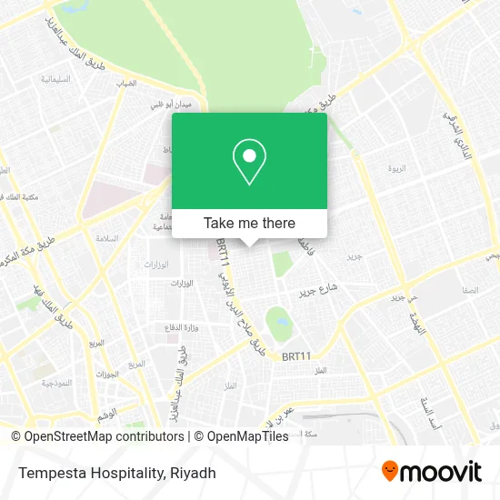 Tempesta Hospitality map