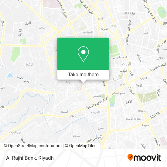 Al Rajhi Bank map