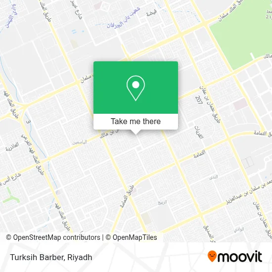 Turksih Barber map