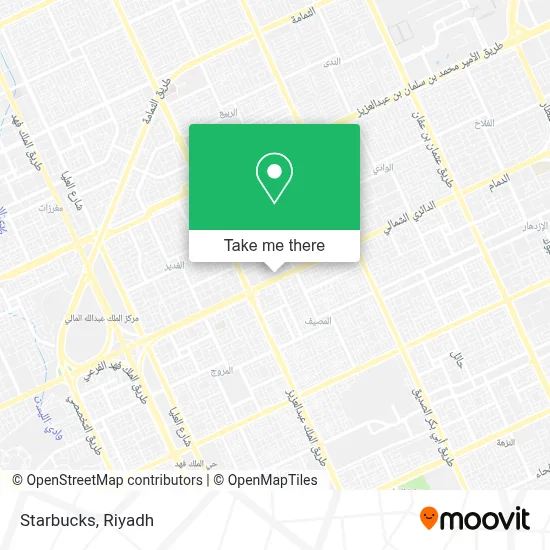 Starbucks map