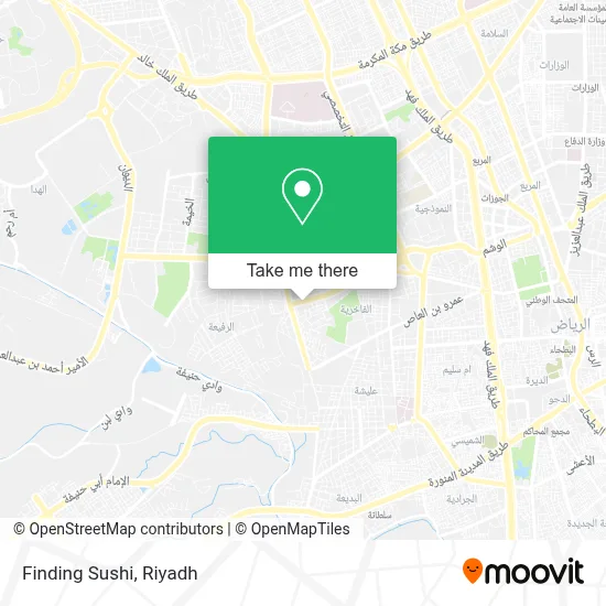 Finding Sushi map
