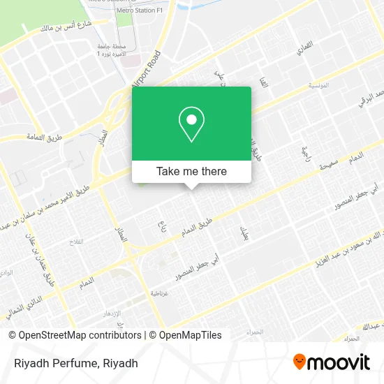 Riyadh Perfume map