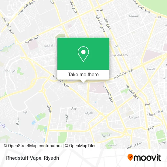 Rhedstuff Vape map