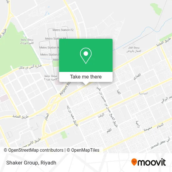 Shaker Group map