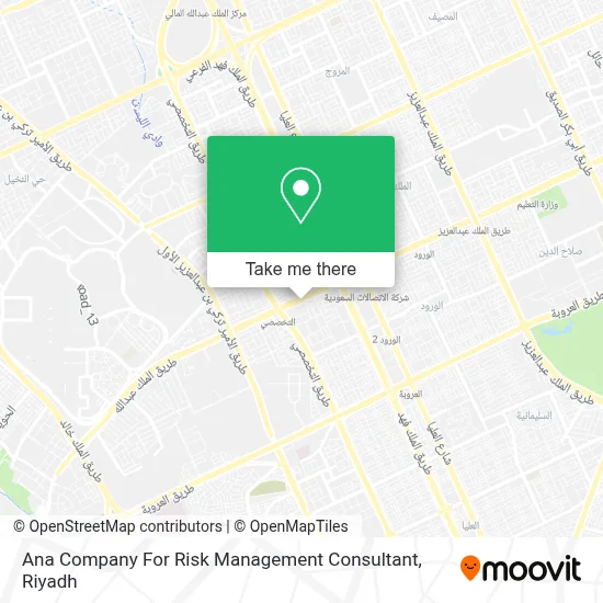 Ana Company For Risk Management Consultant map