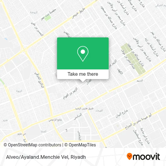 Alveo/Ayaland.Menchie Vel map