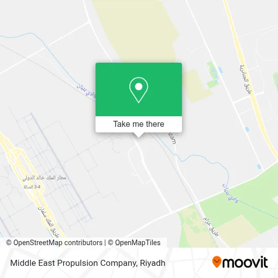 Middle East Propulsion Company map