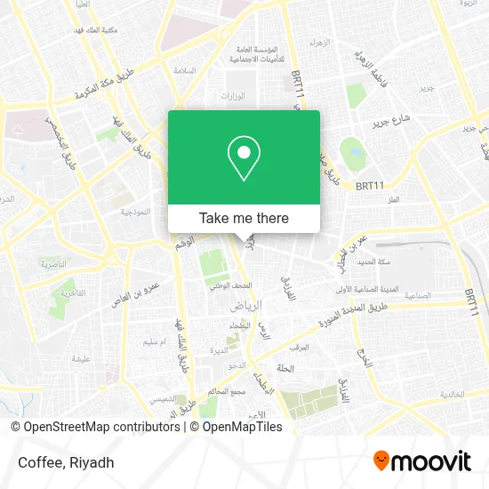 Coffee map