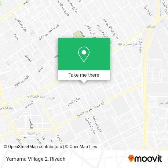 Yamama Village 2 map