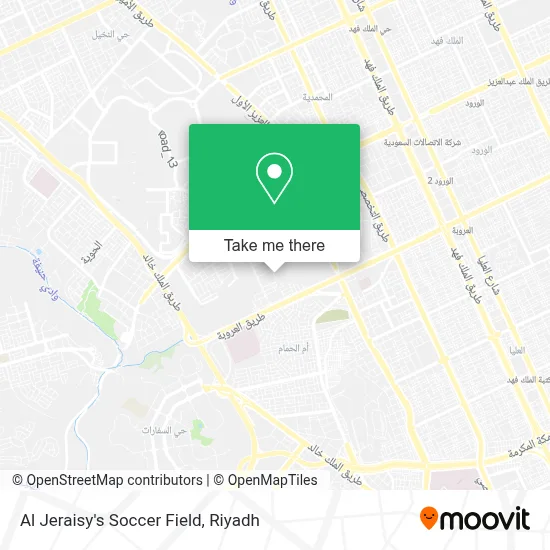 Al Jeraisy's Soccer Field map