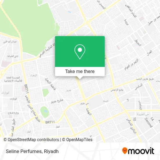 Seline Perfumes map