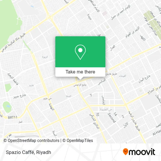 Spazio Caffé map