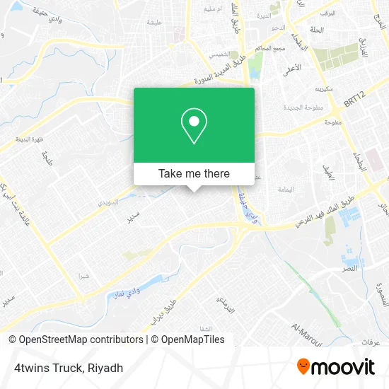 4twins Truck map