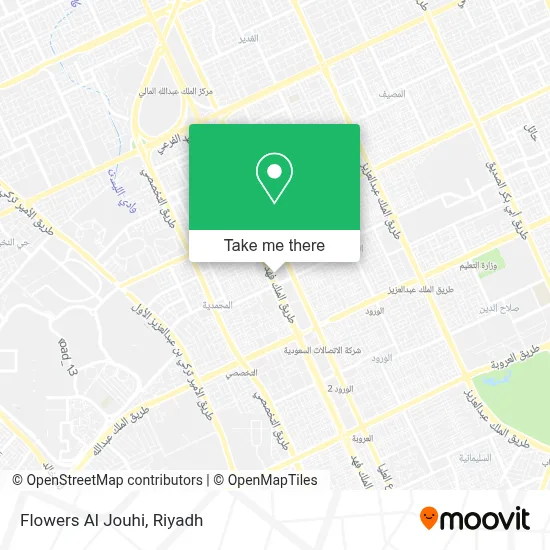 Flowers Al Jouhi map
