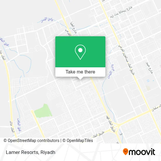 Lamer Resorts map