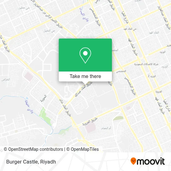 Burger Castle map