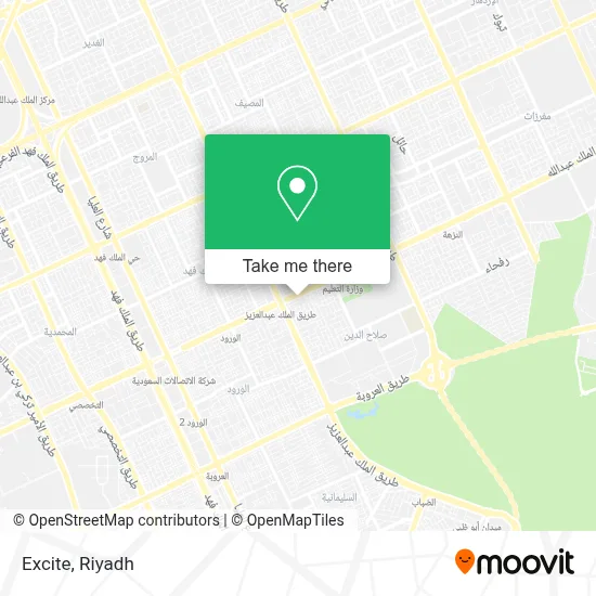 Excite map
