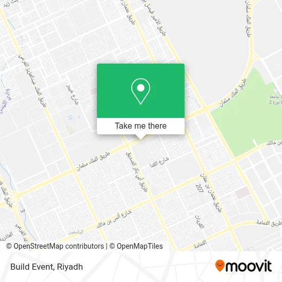 Build Event map