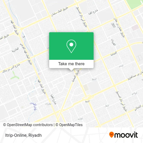 Itrip-Online map