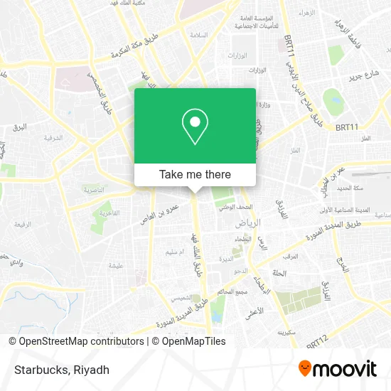 Starbucks map