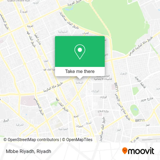 Mbbe Riyadh map