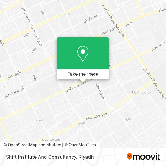 Shift Institute And Consultancy map