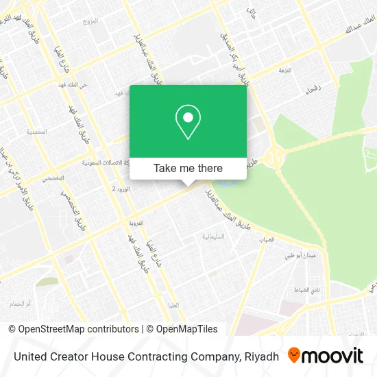 United Creator House Contracting Company map
