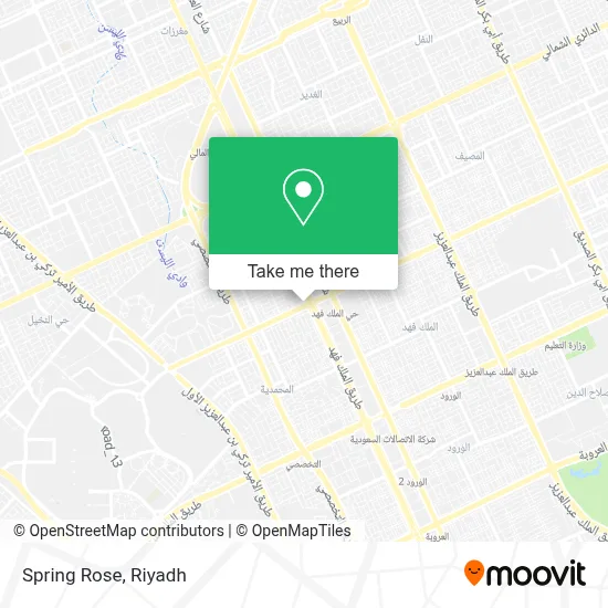 Spring Rose map