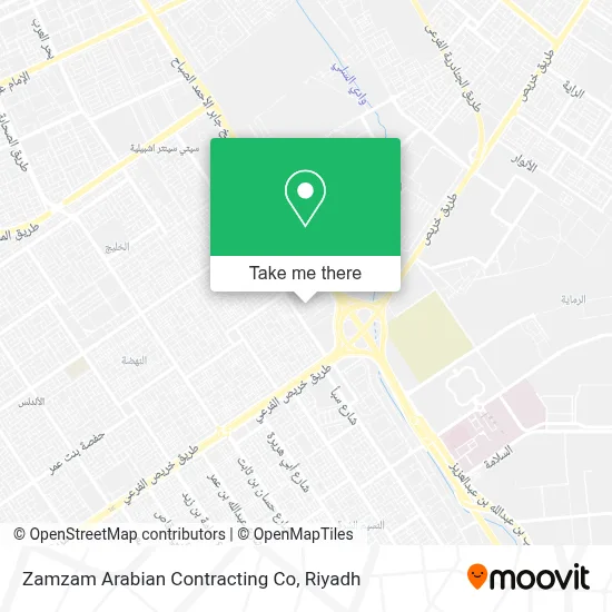 Zamzam Arabian Contracting Co map