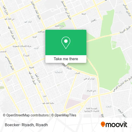 Boecker- Riyadh map